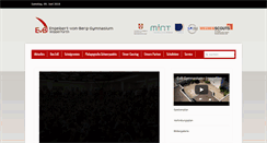 Desktop Screenshot of evb-gymnasium.de